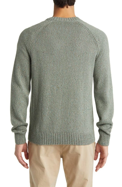 Shop Rails Donovan Cotton Blend Crewneck Sweater In Oregano