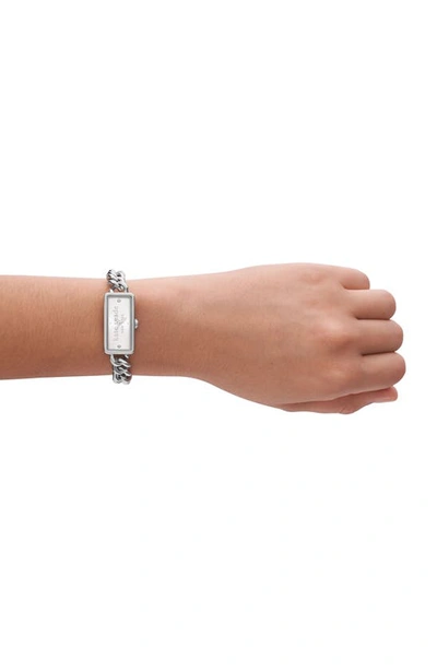 Shop Kate Spade Rosedale Bracelet Watch, 32mm In Silver