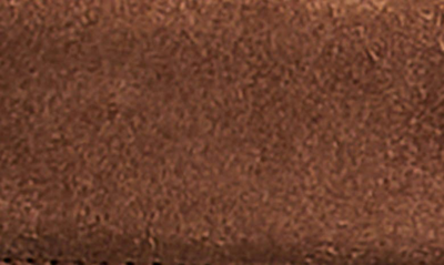 Zegna Triple Stitch Suede Belt In Vicuna