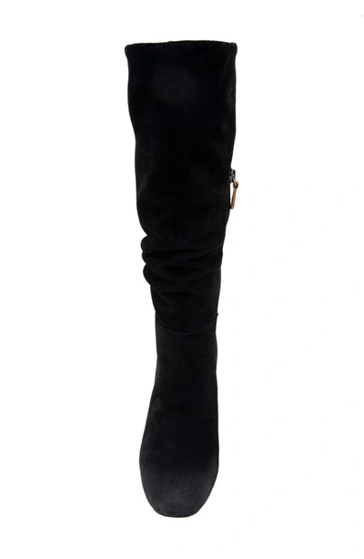 Shop Gentle Souls By Kenneth Cole Iman Slouch Boot In Black Suede