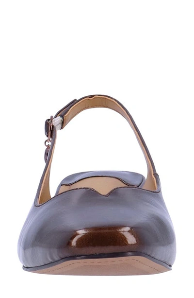 J. Reneé Taveta Slingback Pump In Bronze