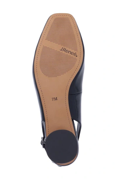 J. Reneé Taveta Slingback Pump In Black