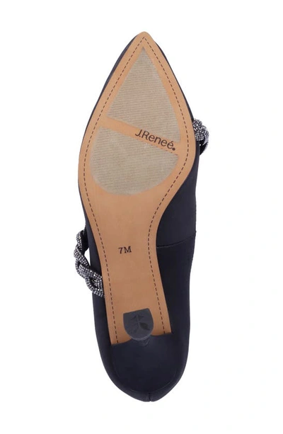 J. Reneé Nyomee Pointed Toe Pump In Black