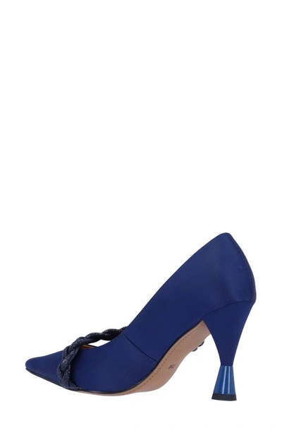 J. Reneé Nyomee Pointed Toe Pump In Navy