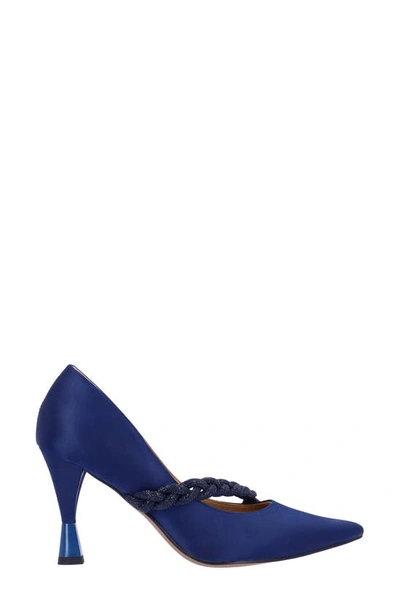 J. Reneé Nyomee Pointed Toe Pump In Navy
