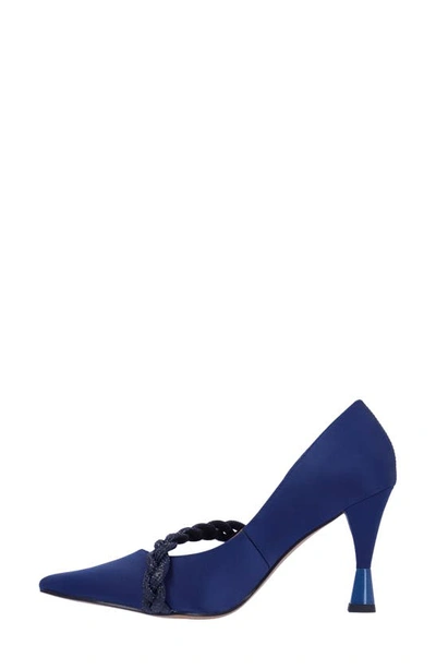J. Reneé Nyomee Pointed Toe Pump In Navy