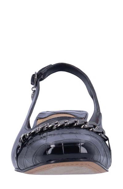 J. Reneé Bagley Slingback Pump In Black