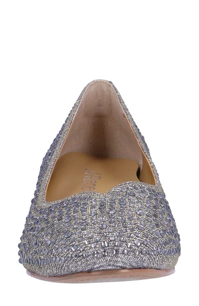 J. Reneé Bielle Embellished Pump In Pewter
