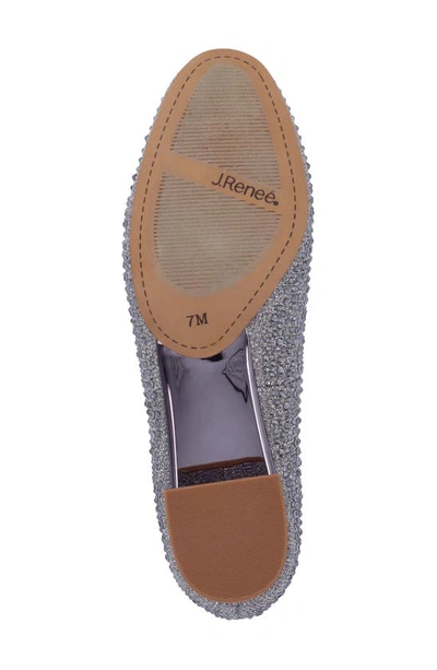 J. Reneé Bielle Embellished Pump In Pewter