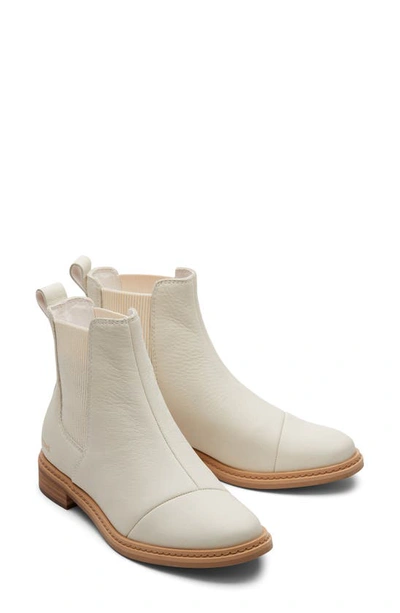 Shop Toms Charlie Chelsea Boot In Natuarl