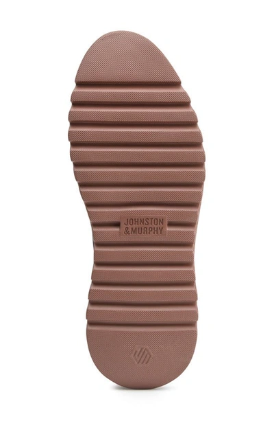 Johnston & Murphy Braydon Plain Toe Derby In Gray Oiled Nubuck