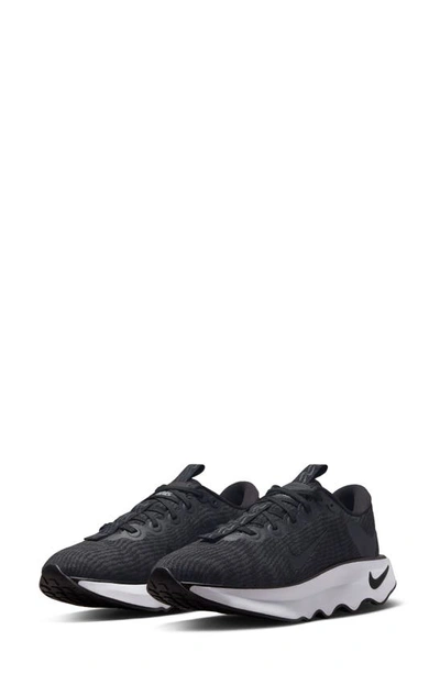 Nike Motiva Road Runner Walking Shoe In Black/anthracite/white | ModeSens