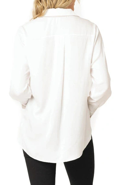 Gibsonlook Gigi Button-up Shirt In White
