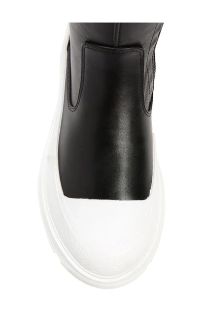 Azalea Wang Lois Knee High Platform Boot In Black