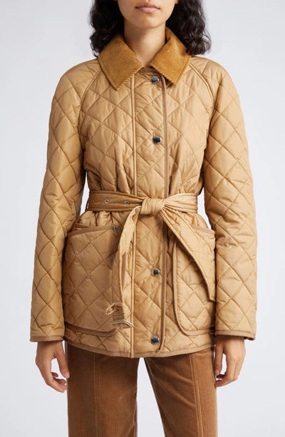 Burberry Jacket In Beige ModeSens