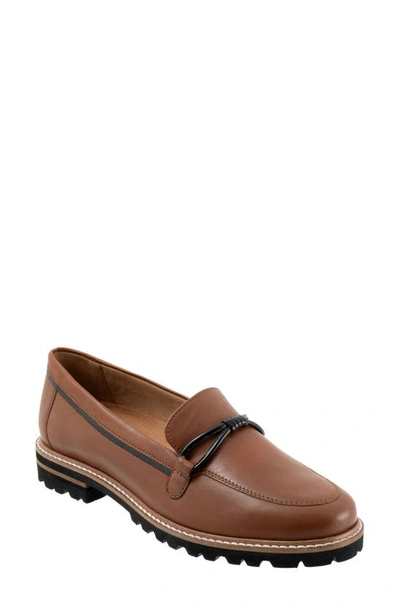 Shop Trotters Fiora Loafer In Luggage