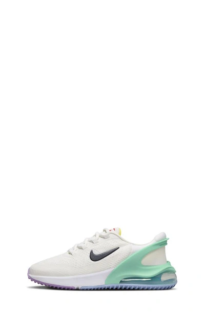 Shop Nike Kids' Air Max 270 Sneaker In White/ Obsidian/ Emerald