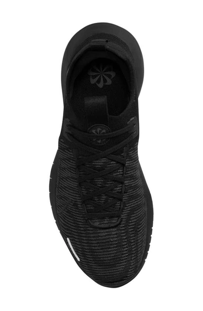 Shop Nike Free Run Flyknit Next Nature Running Shoe In Black/ Anthracite