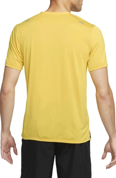 Shop Nike Dri-fit 365 Running T-shirt In Vivid Sulfur