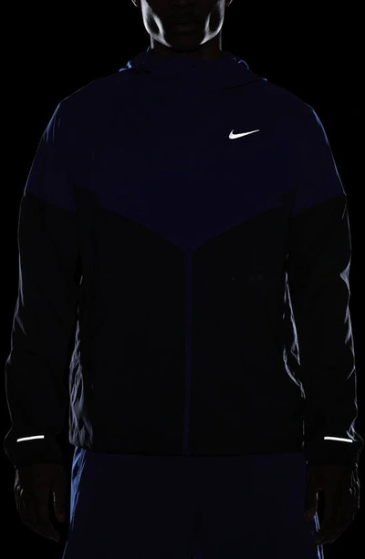 Shop Nike Windrunner Track Jacket In Game Royal/ Obsidian