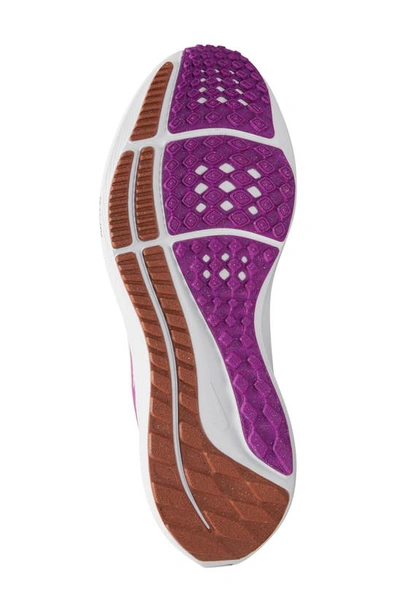 Shop Nike Air Zoom Pegasus 40 Running Shoe In Guava Ice/ Purple/ Brown