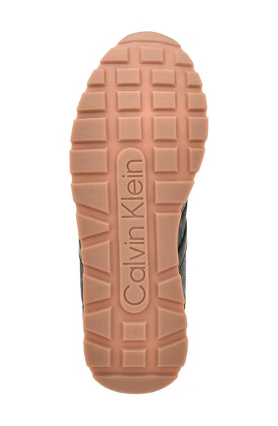 Calvin Klein Carlla Lace Up Sneaker In Black