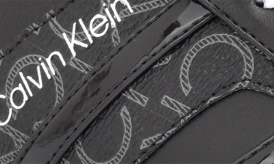 Calvin Klein Carlla Lace Up Sneaker In Black