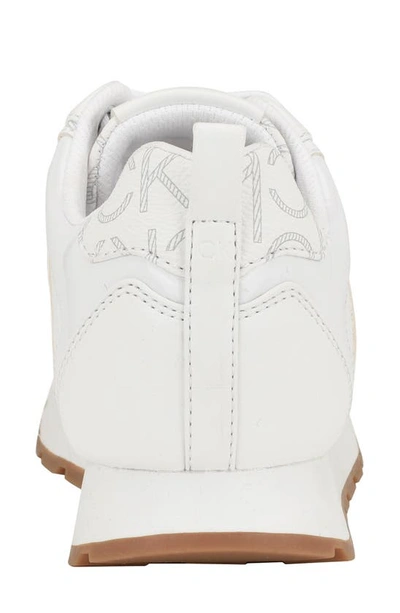 Shop Calvin Klein Carlla Lace Up Sneaker In White