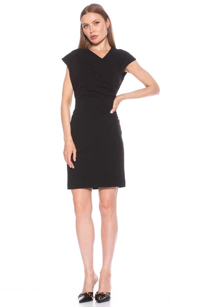 Shop Alexia Admor Daisy Body-con Minidress In Black
