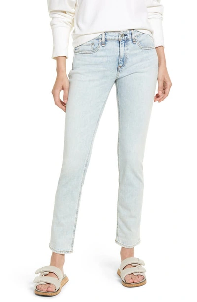 Rag & Bone Dre Low Rise Slim Boyfriend Jeans In Jade1