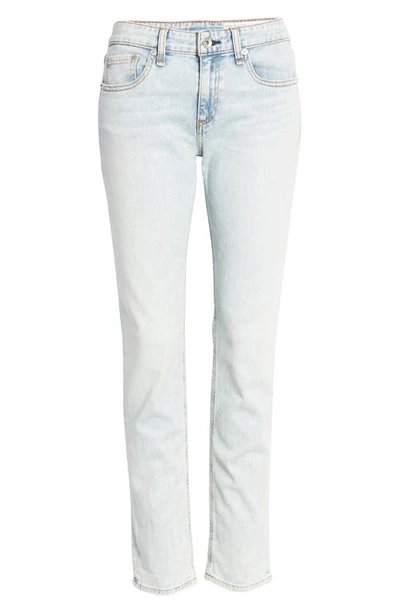 Rag & Bone Dre Low Rise Slim Boyfriend Jeans In Jade1