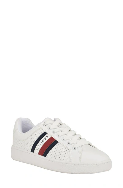 Shop Tommy Hilfiger Jallya Sneaker In White