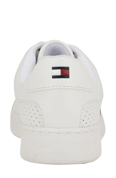 Tommy Hilfiger Women's Jallya Casual Lace Up Sneakers In White