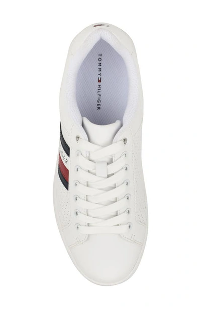 Tommy Hilfiger Women's Jallya Casual Lace Up Sneakers In White
