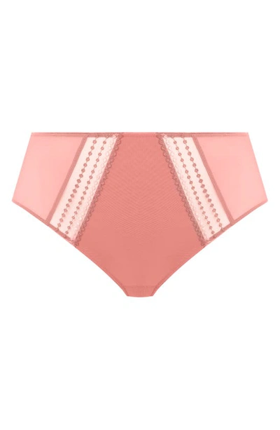 Elomi Matilda Full Figure Embellished Briefs In Rose Gold