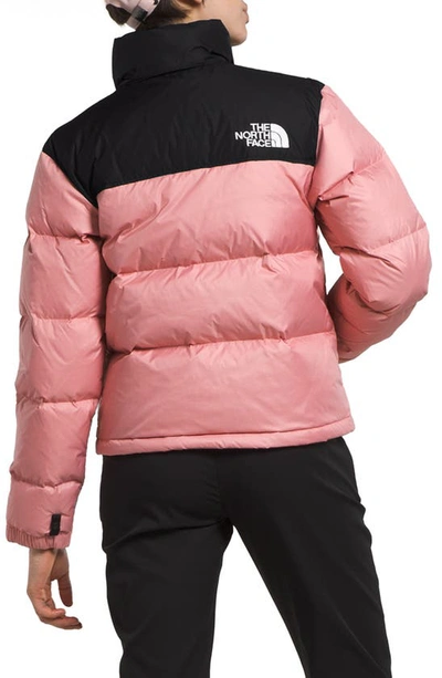 Shop The North Face Nuptse® 1996 Packable Quilted 700 Fill Power Down Jacket In Shady Rose/ Tnf Black