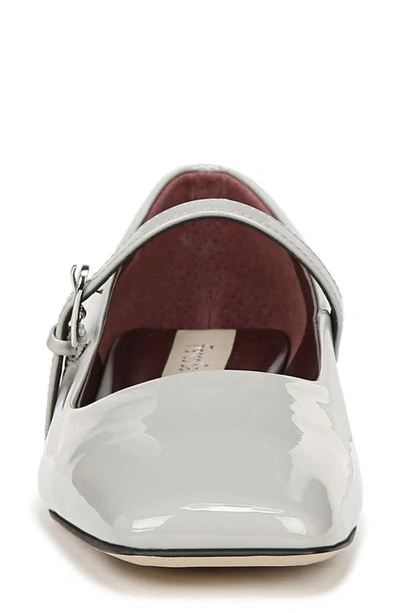 Franco Sarto Tinsley Square Toe Mary Jane Flat In Grey