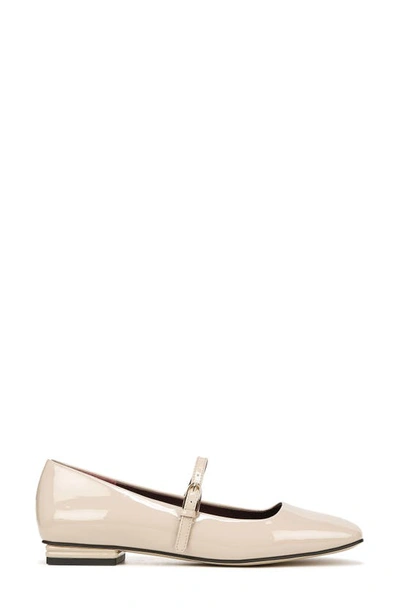 Franco Sarto Tinsley Square Toe Mary Jane Flat In Beige
