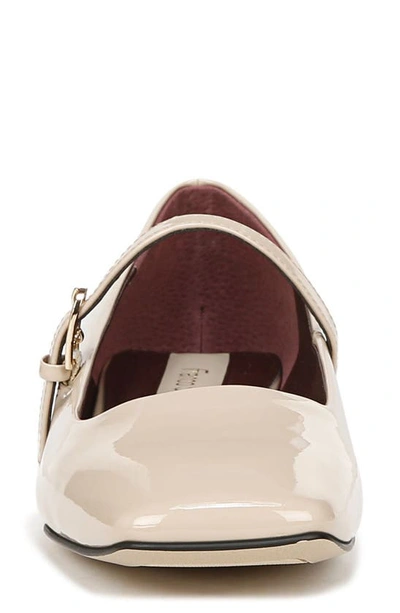 Franco Sarto Tinsley Square Toe Mary Jane Flat In Beige