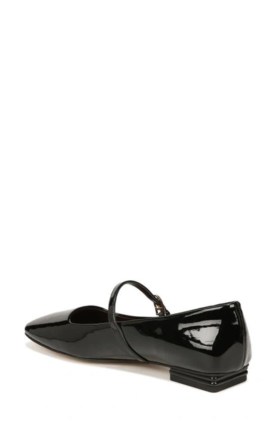 Franco Sarto Tinsley Square Toe Mary Jane Flat In Black