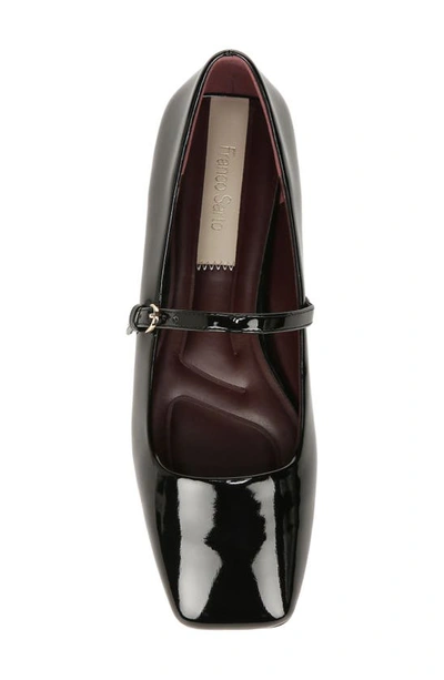 Franco Sarto Tinsley Square Toe Mary Jane Flat In Black