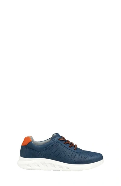 Johnston & Murphy Activate Sneaker In Navy Full Grain