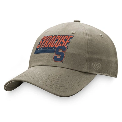 Shop Top Of The World Khaki Syracuse Orange Slice Adjustable Hat