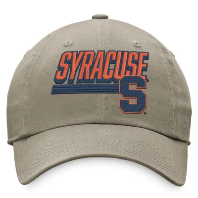Shop Top Of The World Khaki Syracuse Orange Slice Adjustable Hat