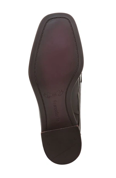 Franco Sarto Donna Block Heel Tassel Loafer In Hickory