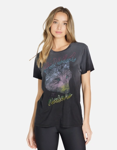 Lauren Moshi Wolf Wild Wolf In Jet Black Ombre