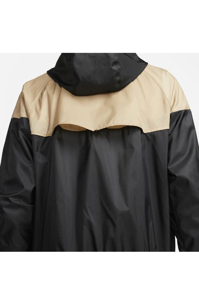 Shop Nike Sportswear Windrunner Jacket In Black/ Khaki/ Black