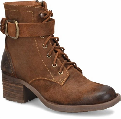 Born Women's Mohave Ankle Boot In Brown In Brown