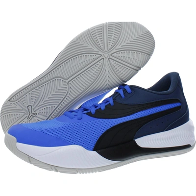 Shop Puma Triple Mens Fitness Performance Basketball Shoes In Multi