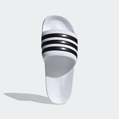 Shop Adidas Originals Men's Adidas Adilette Shower Slides In White